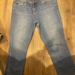 Vintage Torrid Light Blue Ankle Jeans